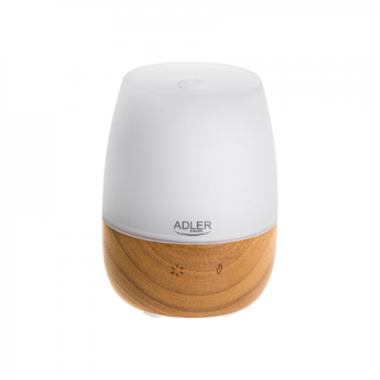 Adler | Ultrasonic Aroma Diffuser | AD 7967 | Ultrasonic | Suitable for rooms up to 25 m² | Brown/White