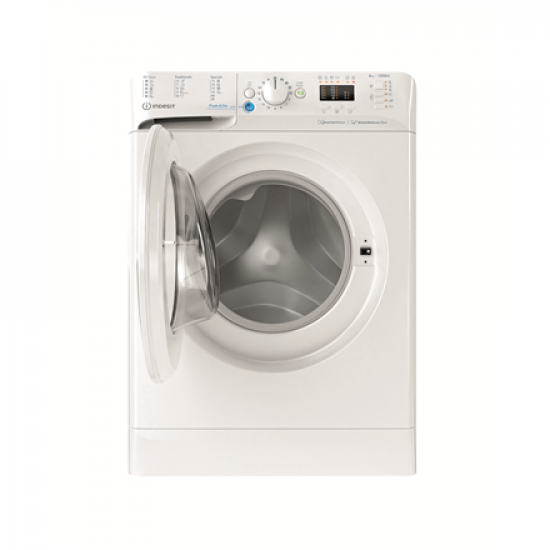 INDESIT | Washing machine | BWSA 61294 W EU N | Energy efficiency class C | Front loading | Washing capacity 6 kg | 1151 RPM | Depth 42.5 cm | Width 59.5 cm | Display | Big Digit | White