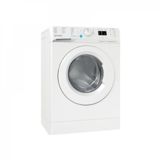 INDESIT | Washing machine | BWSA 61294 W EU N | Energy efficiency class C | Front loading | Washing capacity 6 kg | 1151 RPM | Depth 42.5 cm | Width 59.5 cm | Display | Big Digit | White