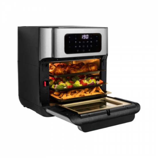 Princess | Aerofryer Oven | 182065 | Power 1500 W | Capacity 10 L | Black/Stainless Steel