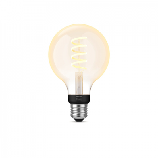 Hue WA 7W Filament G93 globe E27 | E27 | 7 W | Warm to cool white 2200-4500K | Bluetooth and Zigbee