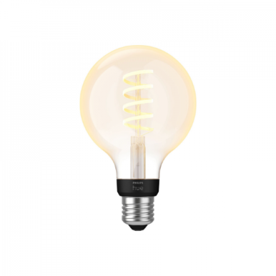 Hue WA 7W Filament G93 globe E27 | E27 | 7 W | Warm to cool white 2200-4500K | Bluetooth and Zigbee