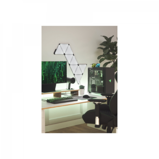 Nanoleaf | Shapes Black Triangles Starter Kit (9 panels) | 42 W | WiFi