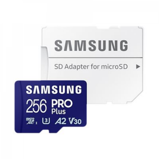 Samsung | microSD Card | Pro Plus | 256 GB | MicroSDXC | Flash memory class 10