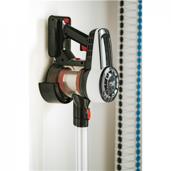 Adler | Vacuum Cleaner | AD 7048 | Cordless operating | Handstick/Handheld | 350 W | Operating time (max) 30 min | Black/Red/White | Warranty 24 month(s)