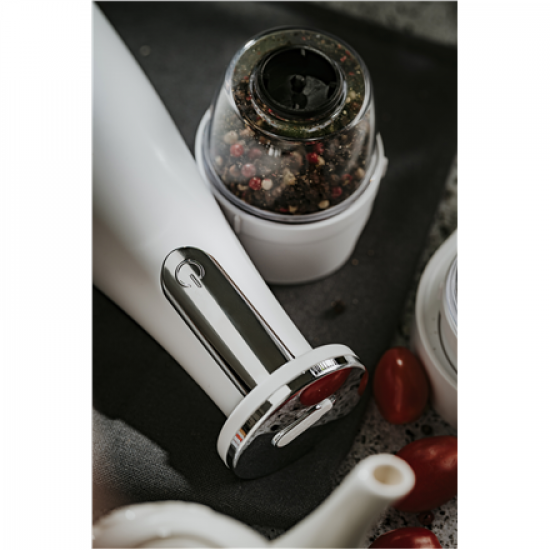 Adler | Electric Salt and pepper grinder | AD 4449w | Housing material ABS plastic | 7 W | Lithium | Matte White
