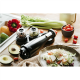 Adler | Electric Salt and pepper grinder | AD 4449b | Housing material ABS plastic | 7 W | Lithium | Matte Black