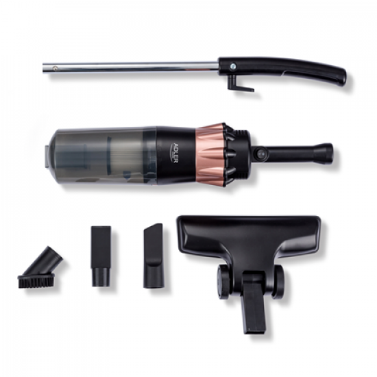 Adler | Vacuum Cleaner | AD 7049 | Corded operating | Handstick/Handheld | 800 W | Black | Warranty 24 month(s)