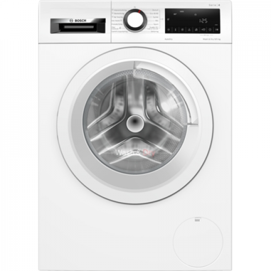 Bosch | Washing Machine with Dryer | WNA144VLSN | Energy efficiency class B | Front loading | Washing capacity 9 kg | 1400 RPM | Depth 59 cm | Width 60 cm | Display | LED | Drying system | Drying capacity 5 kg | Steam function | White