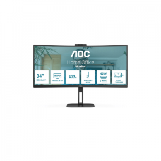 AOC | Curved Monitor | CU34V5C/BK | 34 