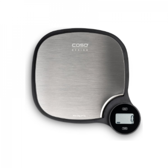 Caso | Kitchen EcoMaster Scales | Maximum weight (capacity) 5 kg | Graduation 1 g | Stainless Steel