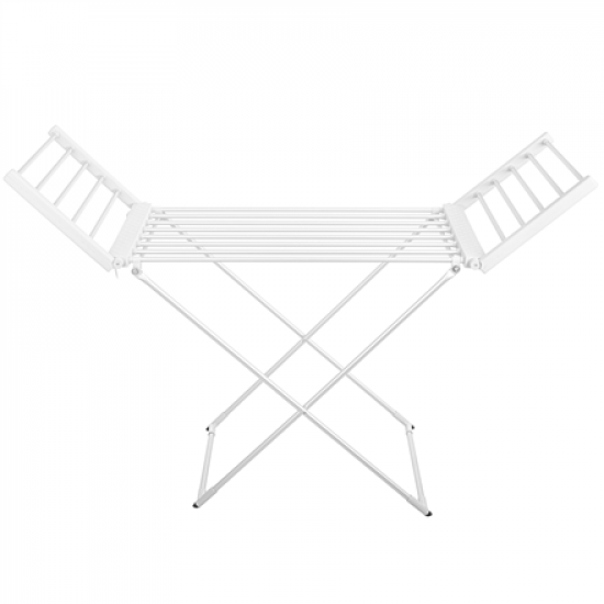 Adler | Foldable electric clothes drying rack | AD 7821 | 220 W | Silver/White