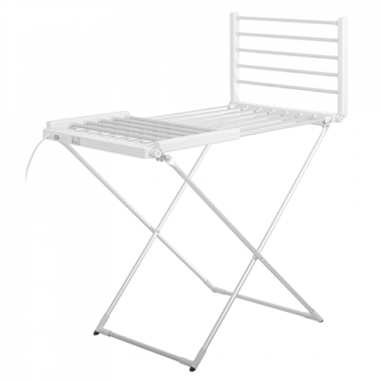 Adler | Foldable electric clothes drying rack | AD 7821 | 220 W | Silver/White
