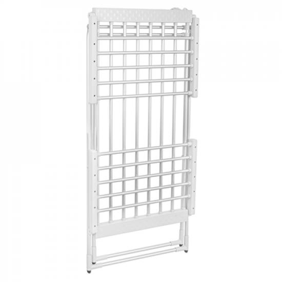 Adler | Foldable electric clothes drying rack | AD 7821 | 220 W | Silver/White