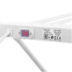 Adler | Foldable electric clothes drying rack | AD 7821 | 220 W | Silver/White