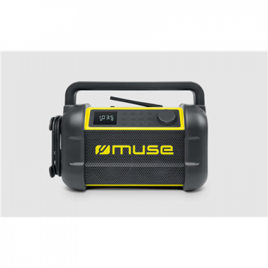 Muse | M-928 BTY | Jobsite Radio speaker | Waterproof | Bluetooth | Black/Yellow | Portable | Wireless connection