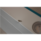 SALE OUT. CATA | Hood | TF 2003 600 GWH | Telescopic | Energy efficiency class C | Width 60 cm | 390 m³/h | Mechanical control | LED | White Glass | DAMAGED PACKAGING, DENT ON CORPUS, DAMAGED PAINT | 22 month(s)
