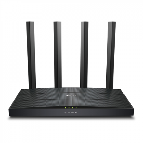 Wi-Fi 6 Router | Archer AX12 | 802.11ax | 300+1201 Mbit/s | 10/100/1000 Mbit/s | Ethernet LAN (RJ-45) ports 3 | Mesh Support No | MU-MiMO No | No mobile broadband | Antenna type External