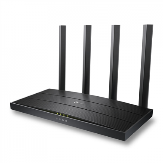 Wi-Fi 6 Router | Archer AX12 | 802.11ax | 300+1201 Mbit/s | 10/100/1000 Mbit/s | Ethernet LAN (RJ-45) ports 3 | Mesh Support No | MU-MiMO No | No mobile broadband | Antenna type External