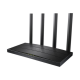 Wi-Fi 6 Router | Archer AX12 | 802.11ax | 300+1201 Mbit/s | 10/100/1000 Mbit/s | Ethernet LAN (RJ-45) ports 3 | Mesh Support No | MU-MiMO No | No mobile broadband | Antenna type External