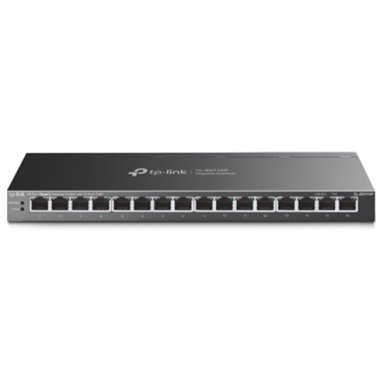 TP-LINK | 16-Port Gigabit Desktop Switch | TL-SG116P | Unmanaged | Desktop