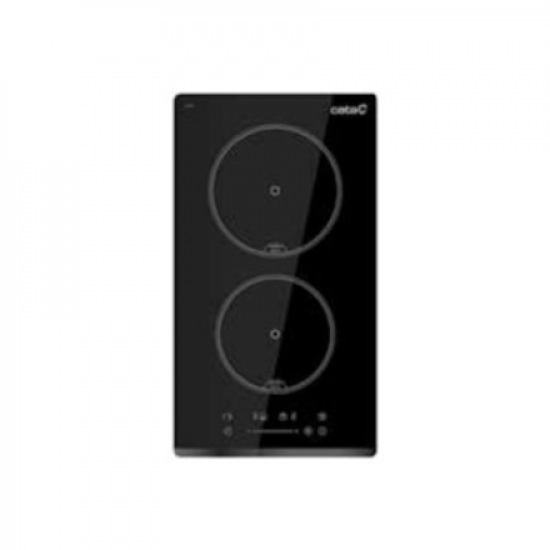 CATA | Hob | IB 302 BK/A | Induction | Number of burners/cooking zones 2 | Slider | Timer | Black