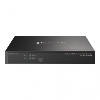 TP-LINK | VIGI 8 Channel PoE+ Network Video Recorder | VIGI NVR1008H-8P | 1 | 8-Channel