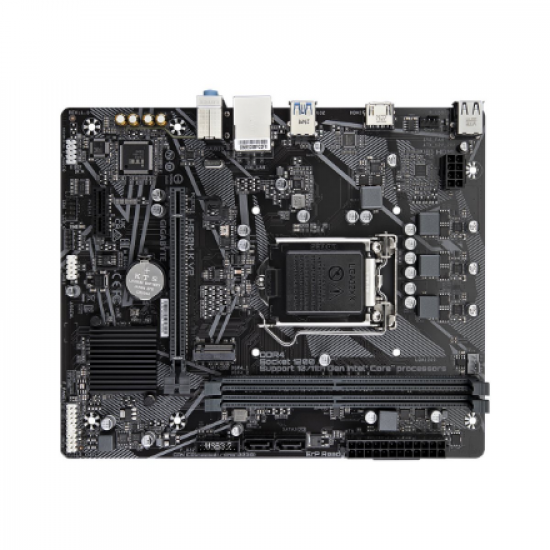 Gigabyte | H510M K V2 1.0 M/B | Processor family Intel | Processor socket  LGA1200 | DDR4 DIMM | Memory slots 2 | Supported hard disk drive interfaces 	SATA, M.2 | Number of SATA connectors 2 | Chipset Intel H470 Express | Micro ATX
