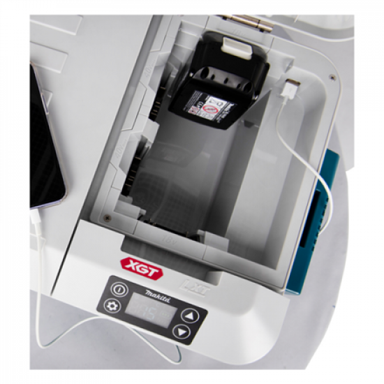 Cordless Cooler and Warmer Box | CW001GZ | White/Blue