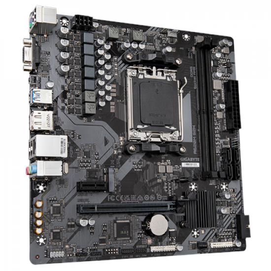 Gigabyte | A620M S2H 1.0 M/B | Processor family AMD | Processor socket AM5 | DDR5 DIMM | Memory slots 2 | Supported hard disk drive interfaces 	SATA, M.2 | Number of SATA connectors 4 | Chipset AMD A620 | Micro ATX