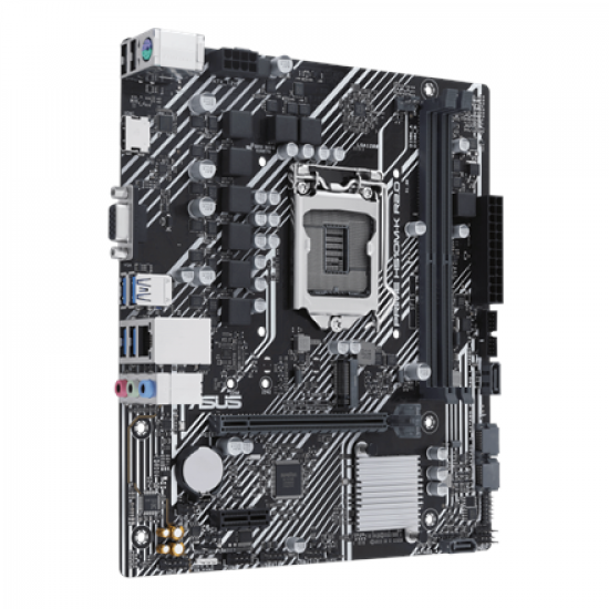 Asus | PRIME H510M-K R2.0 | Processor family Intel | Processor socket  LGA1200 | DDR4 DIMM | Memory slots 2 | Supported hard disk drive interfaces 	SATA, M.2 | Number of SATA connectors 4 | Chipset  Intel H470 | micro-ATX