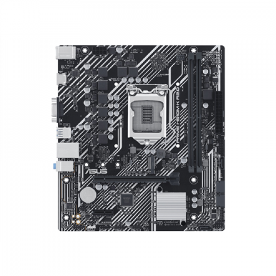 Asus | PRIME H510M-K R2.0 | Processor family Intel | Processor socket  LGA1200 | DDR4 DIMM | Memory slots 2 | Supported hard disk drive interfaces 	SATA, M.2 | Number of SATA connectors 4 | Chipset  Intel H470 | micro-ATX