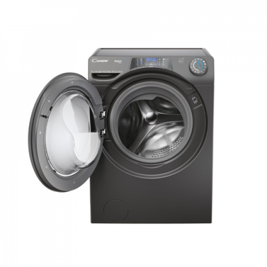 Candy | Washing Machine | RP4 476BWMRR/1-S | Energy efficiency class A | Front loading | Washing capacity 7 kg | 1400 RPM | Depth 45 cm | Width 60 cm | Display | TFT | Steam function | Wi-Fi | Anthracite
