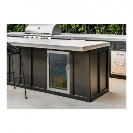 Caso | Barbecue Cooler | S-L | Energy efficiency class A | Free standing | Stainless steel