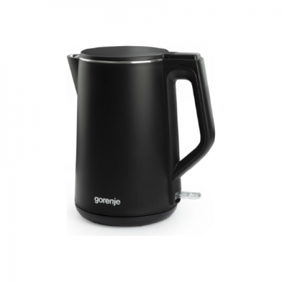 Gorenje | Kettle | K15DWBK | Electric | 2200 W | 1.5 L | Stainless steel | 360° rotational base | Black