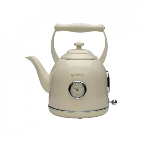 Gorenje | Kettle | K17CLIN | Electric | 2000 W | 1.7 L | Plastic/Metal | 360° rotational base | Ivory