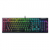 Razer | Mechanical Gaming Keyboard | BlackWidow V4 X | Mechanical Gaming Keyboard | Wired | US | Black | Yellow Mechanical Switches (Linear)