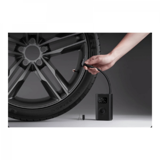 Xiaomi | Portable Electric Air Compressor 2 | Preset pressure, stops when full; Digital tire pressure detection; Inflation pressure up to 150psi