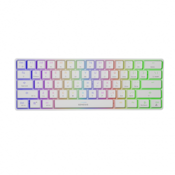 Genesis | THOR 660 RGB | Mechanical Gaming Keyboard | Wireless | RGB LED light | US | Bluetooth | USB Type-C | 588 g | Gateron Brown