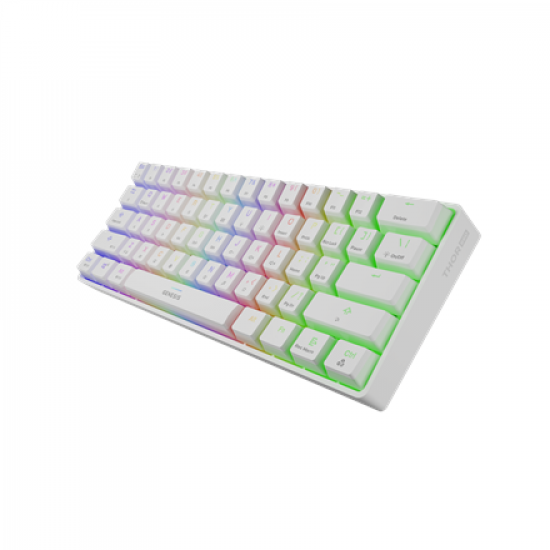 Genesis | THOR 660 RGB | Mechanical Gaming Keyboard | Wireless | RGB LED light | US | Bluetooth | USB Type-C | 588 g | Gateron Brown