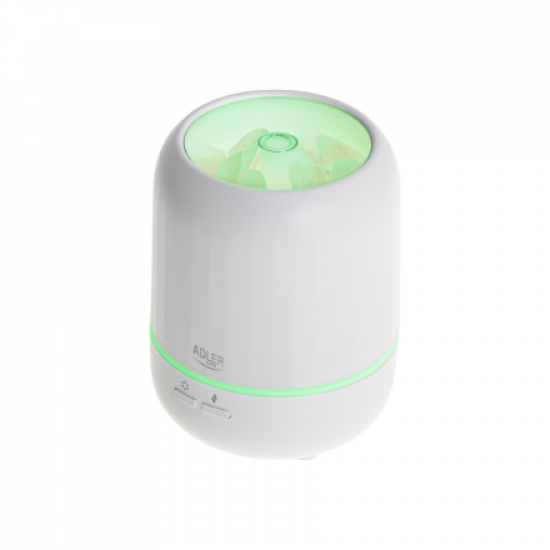 Adler | Ultrasonic aroma diffuser 3in1 | AD 7968 | Ultrasonic | Suitable for rooms up to 25 m² | White