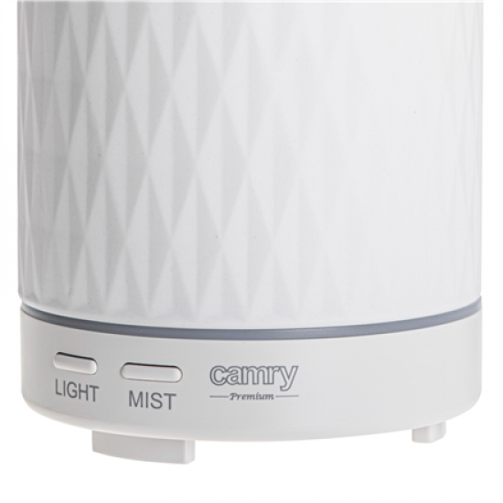 Camry | Ultrasonic aroma diffuser 3in1 | CR 7970 | Ultrasonic | Suitable for rooms up to 25 m² | White