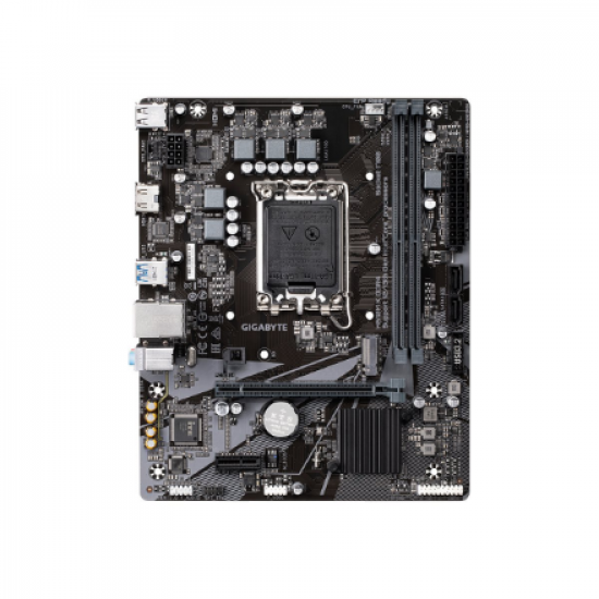 Gigabyte | H610M K DDR4 1.0 M/B | Processor family Intel | Processor socket  LGA1700 | DDR4 DIMM | Memory slots 2 | Supported hard disk drive interfaces 	SATA, M.2 | Number of SATA connectors 2 | Chipset Intel H610 Express | Micro ATX