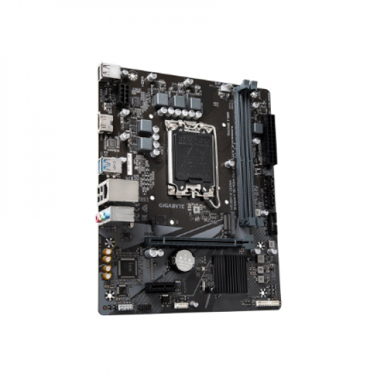 Gigabyte | H610M K DDR4 1.0 M/B | Processor family Intel | Processor socket  LGA1700 | DDR4 DIMM | Memory slots 2 | Supported hard disk drive interfaces 	SATA, M.2 | Number of SATA connectors 2 | Chipset Intel H610 Express | Micro ATX