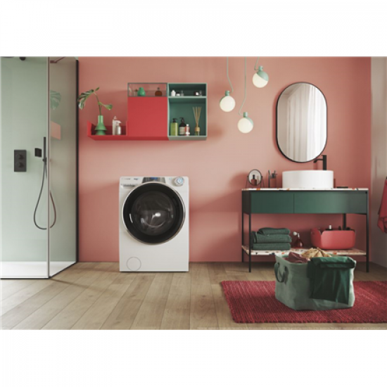 Candy | Washing Machine with Dryer | RPW4966BWMBC/1-S | Energy efficiency class A/D | Front loading | Washing capacity 9 kg | 1400 RPM | Depth 58 cm | Width 60 cm | Display | LED | Drying system | Drying capacity 6 kg | Steam function | Wi-Fi | White