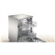 Dishwasher | SMS25AI05E | Free standing | Width 60 cm | Number of place settings 12 | Number of programs 5 | Energy efficiency class E | Display | AquaStop function | Silver inox