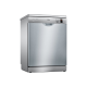 Dishwasher | SMS25AI05E | Free standing | Width 60 cm | Number of place settings 12 | Number of programs 5 | Energy efficiency class E | Display | AquaStop function | Silver inox