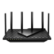 AXE5400 Tri-Band Gigabit Wi-Fi 6E Router | Archer AXE75 | 802.11ax | 10/100/1000 Mbit/s | Ethernet LAN (RJ-45) ports 4 | Mesh Support Yes | MU-MiMO No | No mobile broadband | Antenna type External | 1