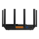 AXE5400 Tri-Band Gigabit Wi-Fi 6E Router | Archer AXE75 | 802.11ax | 10/100/1000 Mbit/s | Ethernet LAN (RJ-45) ports 4 | Mesh Support Yes | MU-MiMO No | No mobile broadband | Antenna type External | 1