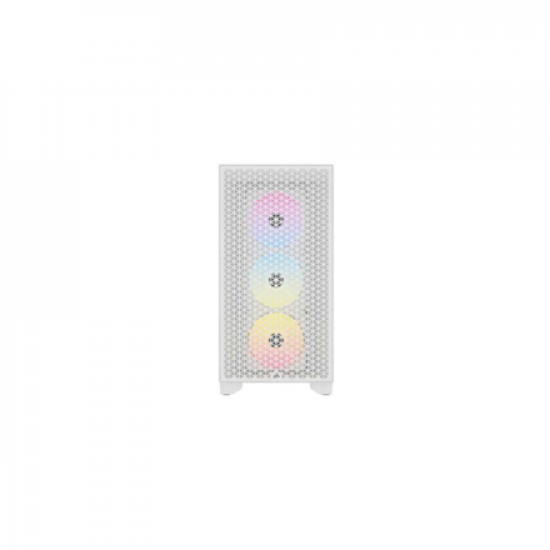 Corsair | RGB Tempered Glass PC Case | 3000D | Side window | White | Mid-Tower | Power supply included No